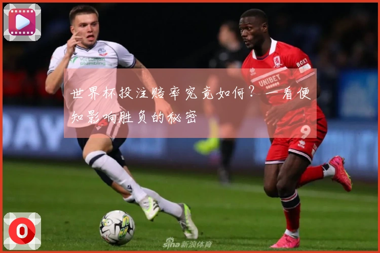 世界杯投注赔率究竟如何？一看便知影响胜负的秘密