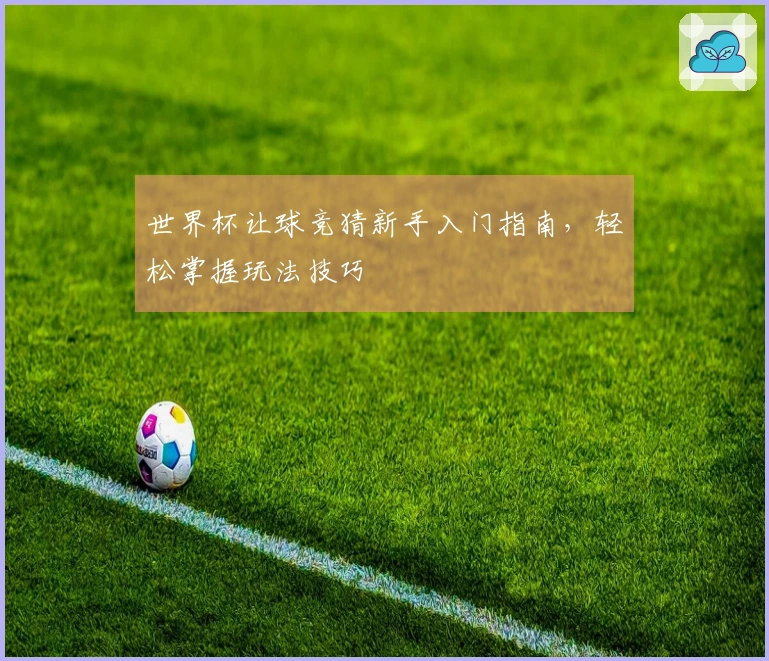 世界杯让球竞猜新手入门指南，轻松掌握玩法技巧